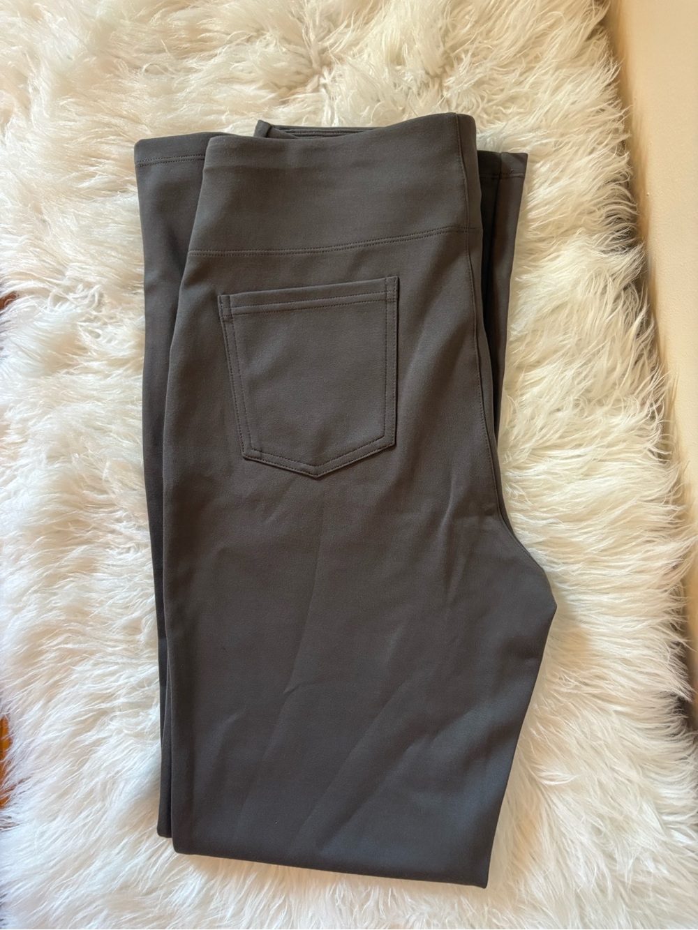 Halara Flex High Waisted Back Side Pocket Slight Flare Work Pants - Picture 9 of 9